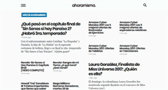 Desktop Screenshot of ahoramismo.com