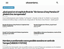 Tablet Screenshot of ahoramismo.com